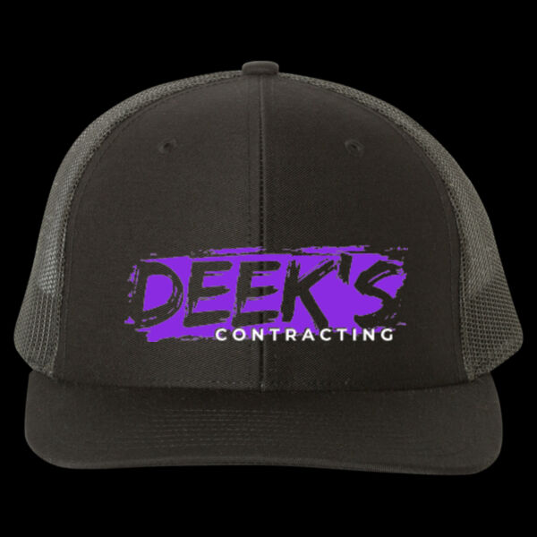 Snapback Hat Purple/White Thumbnail