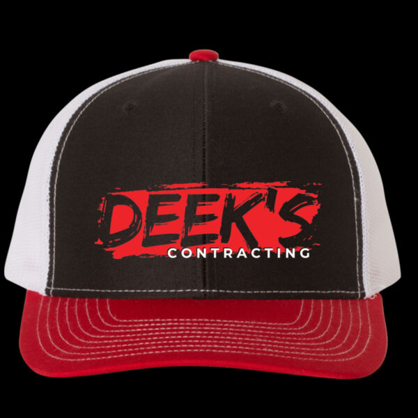 Snapback Hat Red/Whit Thumbnail